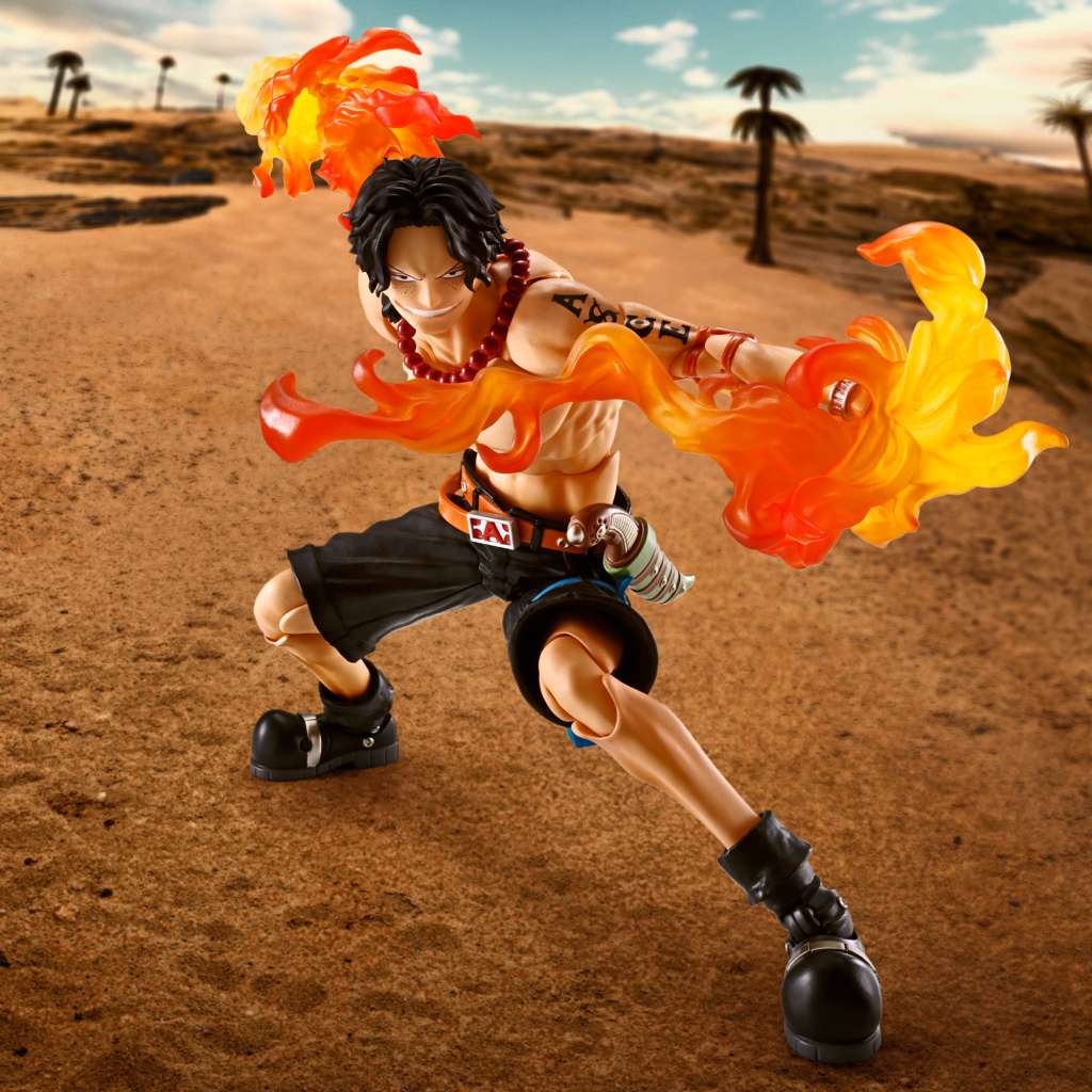 PREORDINE+ CHIUSO 04/2025 One Piece S.H. Figuarts Action Figure Portgas D Ace -Fire Fist- 15 cm