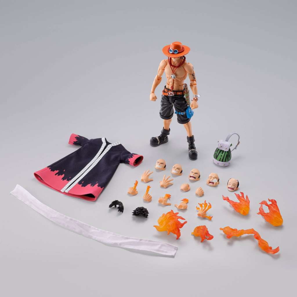 PREORDINE+ CHIUSO 04/2025 One Piece S.H. Figuarts Action Figure Portgas D Ace -Fire Fist- 15 cm