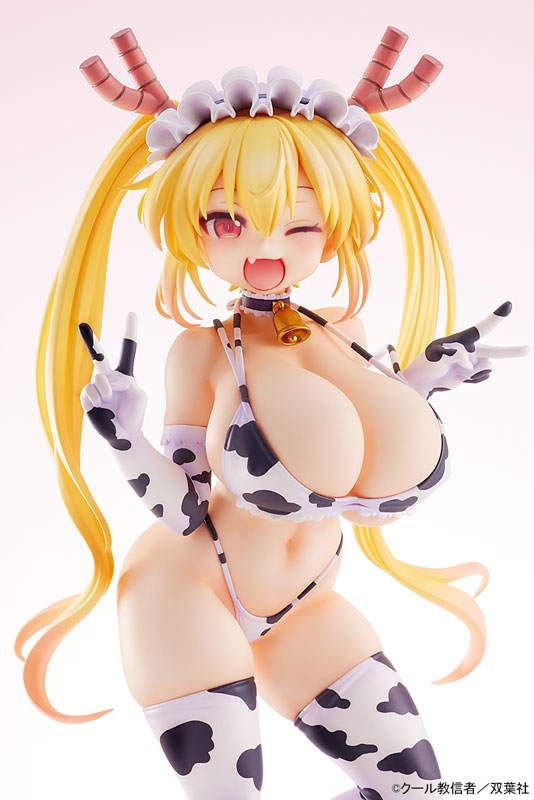 PREORDINE 11/2025 Miss Kobayashi´s Dragon Maid Statue 1/7 Tohru Cow Pattern Bikini Ver. 25 cm (PREORDINE NON CANCELLABILE)