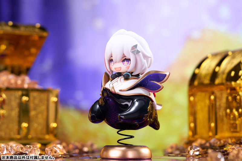 PREORDINE+ 07/2025 Honkai: Star Rail Statue Hu Tao Chibi Topaz & Numby Chibi Chara Yurayura Stand 10 cm
