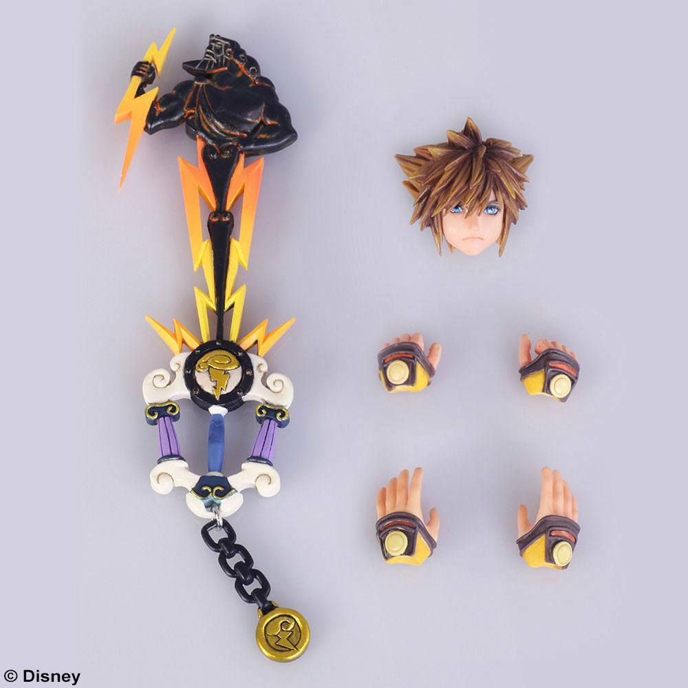 IN STOCK Kingdom Hearts III Bring Arts Action Figure Sora Guardian Form Version