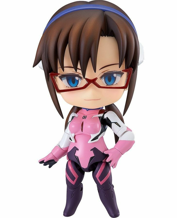 IN STOCK Rebuild of Evangelion Nendoroid Action Figure Mari Makinami Illustrious Plugsuit Ver. 10 cm