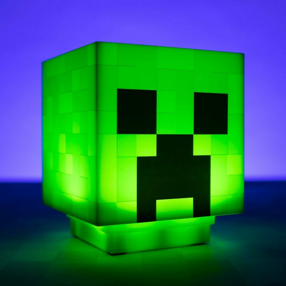 Lampada Minecraft - Creeper