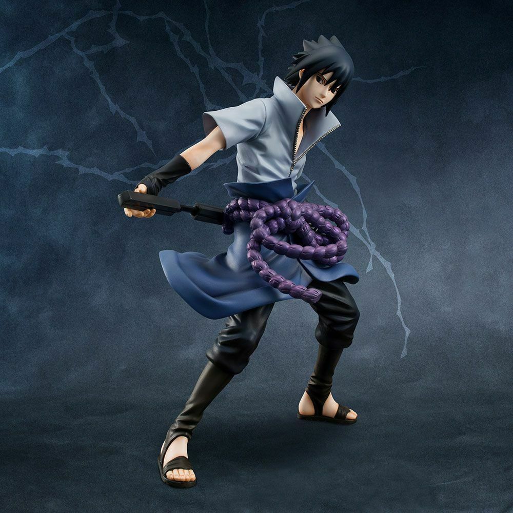 IN STOCK Naruto Shippuden G.E.M. Series PVC Statue 1/8 Sasuke Uchiha 24 cm