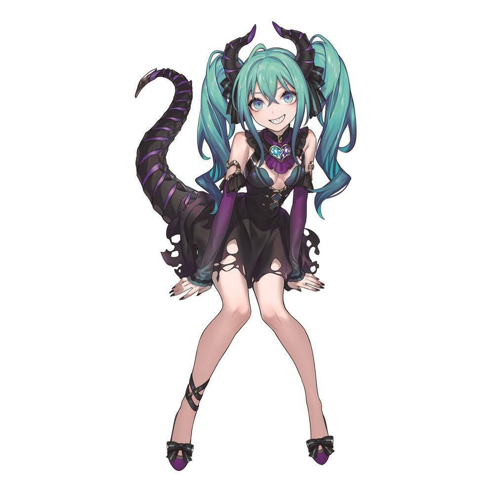 Vocaloid Noodle Stopper PVC Statue Hatsune Miku Villain Ver.