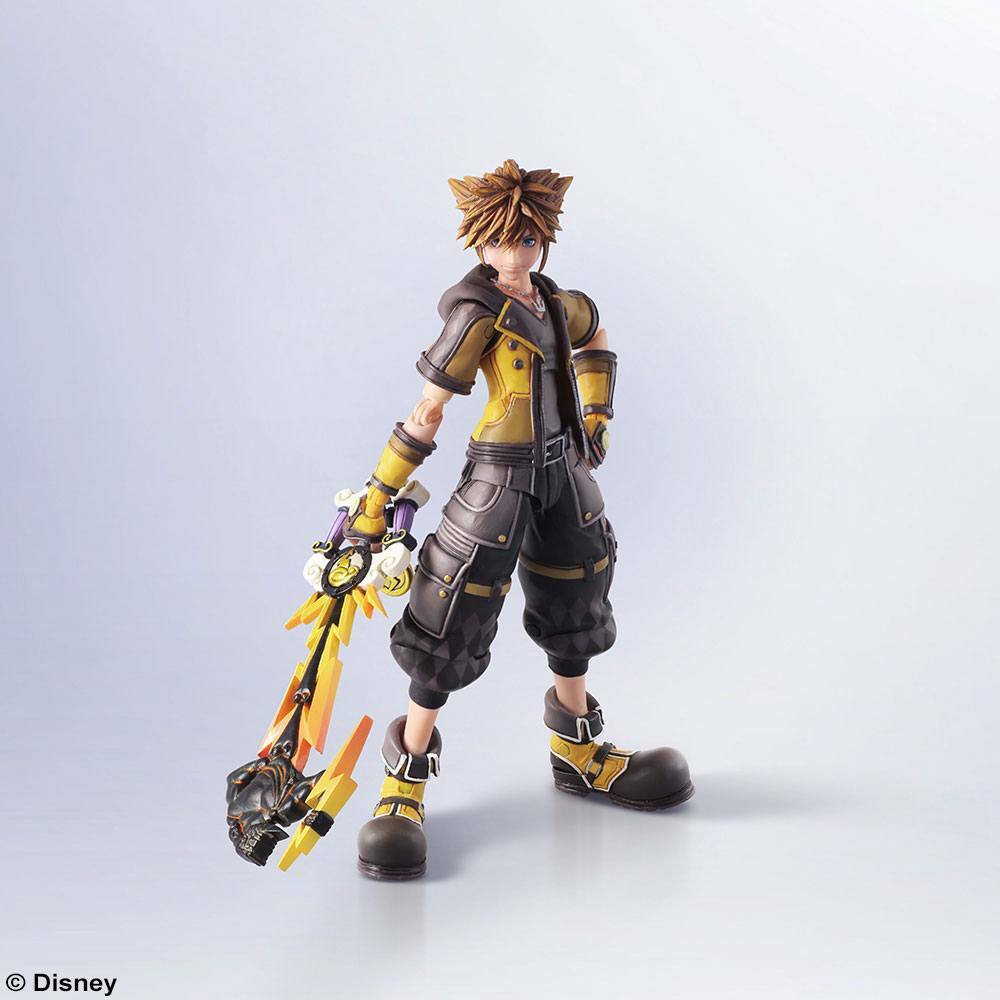IN STOCK Kingdom Hearts III Bring Arts Action Figure Sora Guardian Form Version