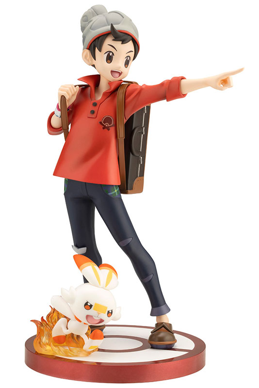 PREORDINE+ 09/2025 Pokémon ARTFXJ Victor & Scorbunny 21 cm Statue 1/8