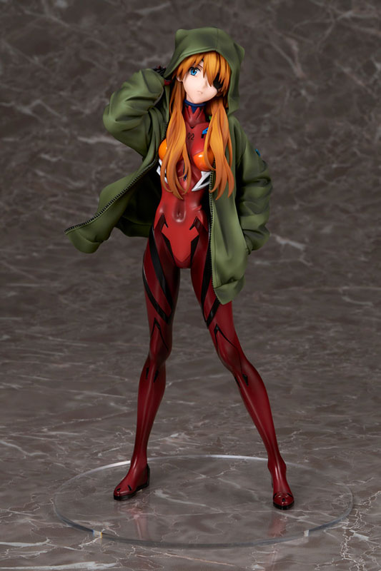 PREORDINE CHIUSO 08/2025 Shin Evangelion Movie Shikinami Asuka Langley Hoodie Ver. 23 cm Statue 1/7 (PREORDINE NON CANCELLABILE)