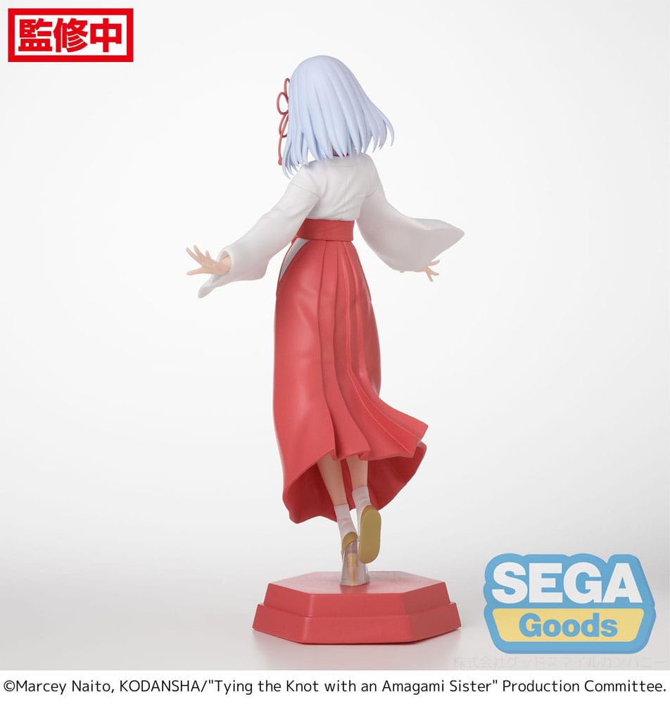 PREORDINE+ CHIUSO 05/2025 Tying the Knot with an Amagami Sister Desktop x Decorate Collections PVC Statue Asahi Amagami 16 cm