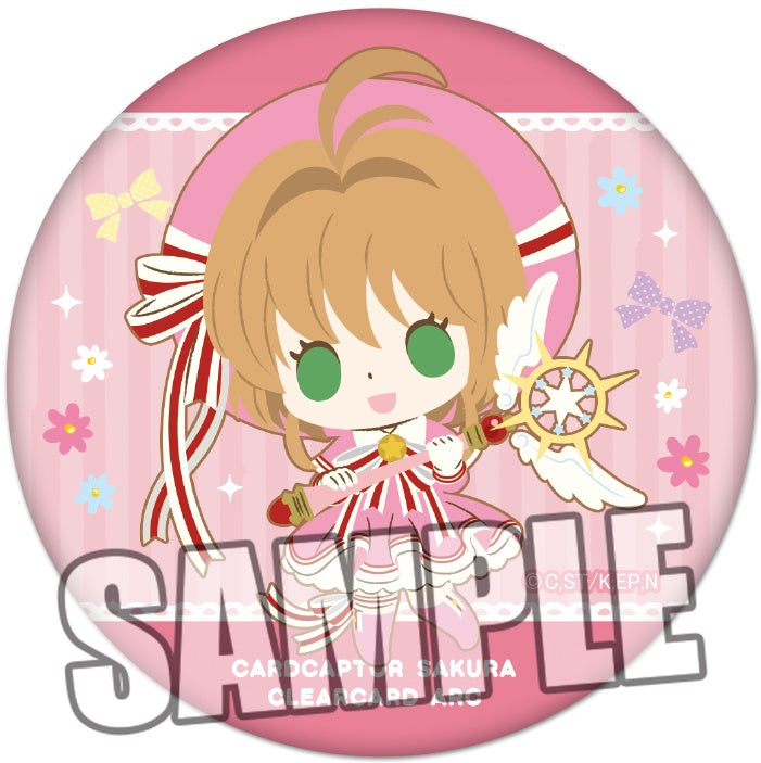 IN STOCK chipicco Cardcaptor Sakura: Clear Card Can Badge Sakura Ribbon Ver.