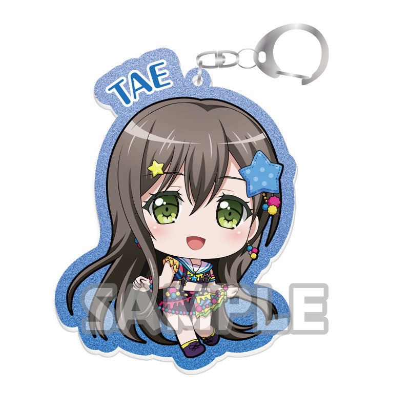 IN STOCK BanG Dream! Girls Band Party! Kiratto Acrylic Keychain Tae Hanazono (Poppin' Party)