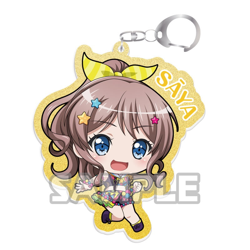 IN STOCK BanG Dream! Girls Band Party! Kiratto Acrylic Keychain Saya Yamabuki (Poppin' Party)