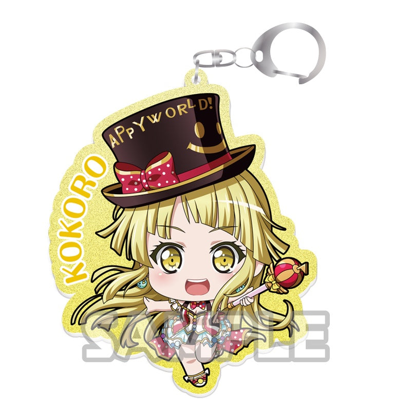 IN STOCK BanG Dream! Girls Band Party! Kiratto Acrylic Keychain Kokoro Tsurumaki (Hello, Happy World!)
