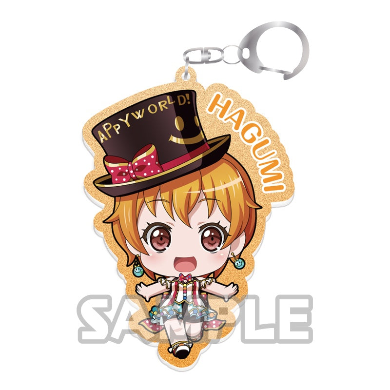 IN STOCK BanG Dream! Girls Band Party! Kiratto Acrylic Keychain Hagumi Kitazawa (Hello, Happy World!)