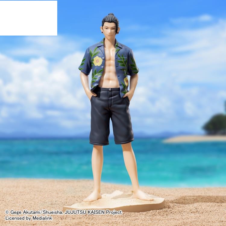 PREORDINE ESAURITO Jujutsu Kaisen Luminasta PVC Statue Kaigyoku/Gyokusetsu Suguru Geto Mensore!!! 21 cm
