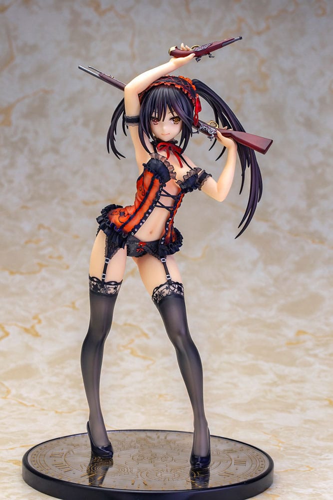 PREORDINE ESAURITO Date A Live Kurumi Tokisaki Lingerie Ver. 24 cm Statue 1/7 (PREORDINE NON CANCELLABILE)