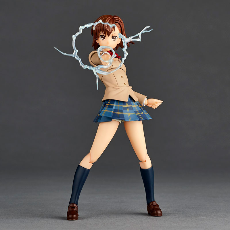 PREORDINE CHIUSO 02/2025 EX Revoltech Amazing Yamaguchi Toaru Kagaku no Railgun Mikoto Misaka Winter Uniform Ver. (PREORDINE NON CANCELLABILE)