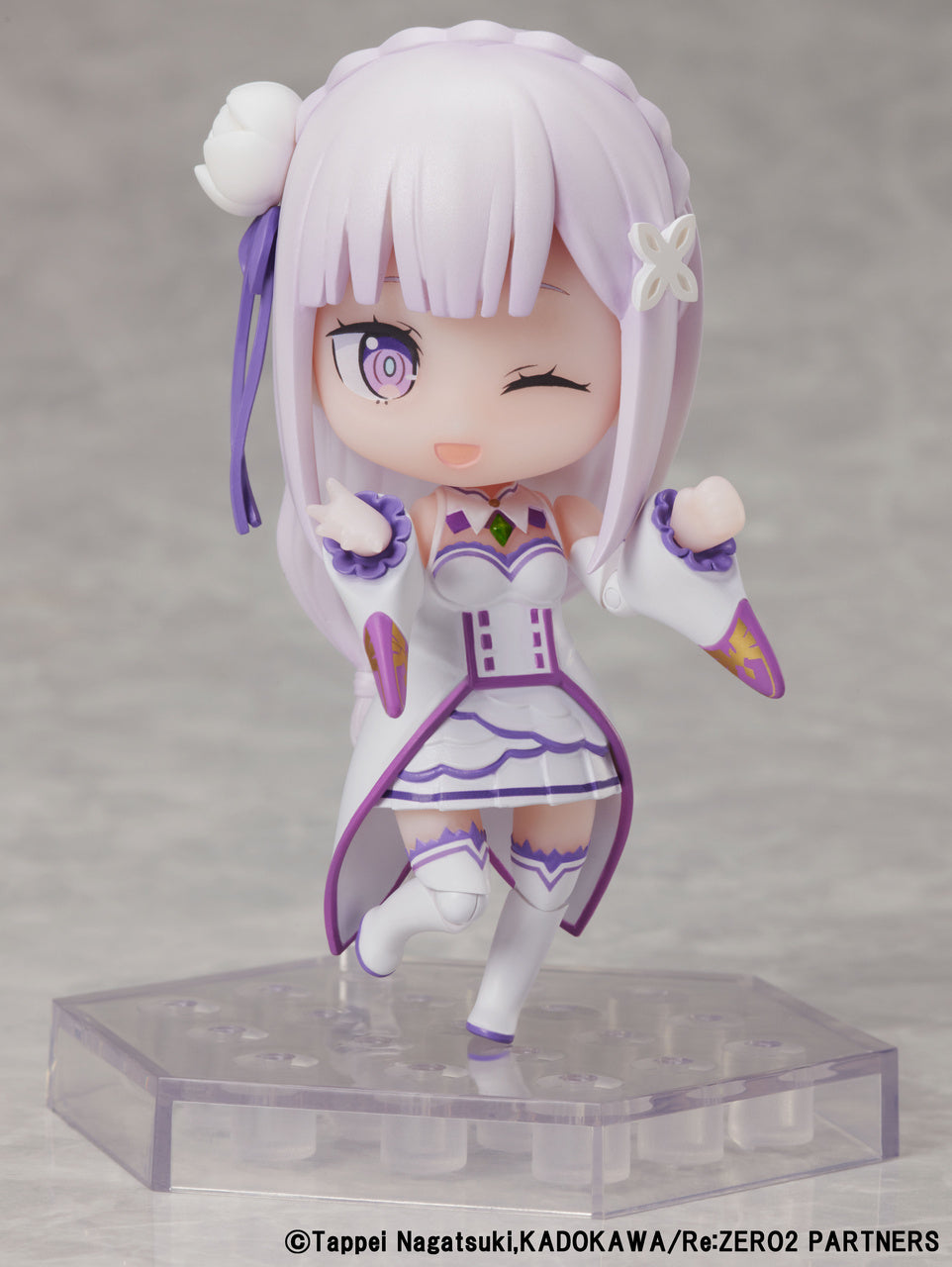 PREORDINE ESAURITO Re:Zero Starting Life in Another World Dform Emilia 9 cm - Action Figure (PREORDINE NON CANCELLABILE)