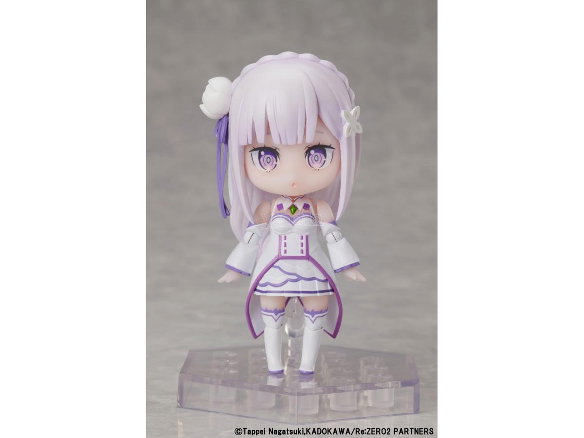 PREORDINE ESAURITO Re:Zero Starting Life in Another World Dform Emilia 9 cm - Action Figure (PREORDINE NON CANCELLABILE)