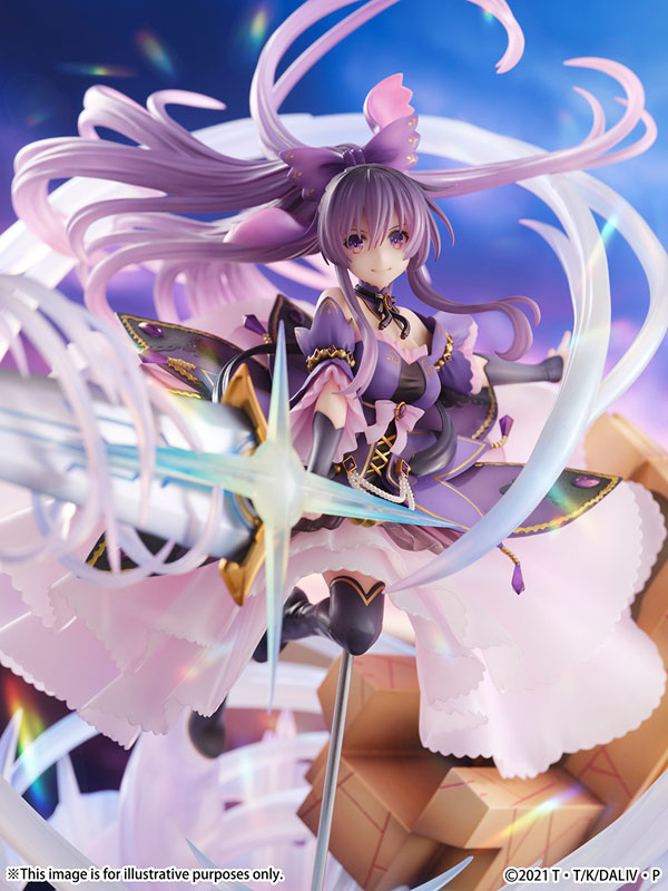 PREORDINE 09/2025 Date A Live IV SHIBUYA SCRAMBLE FIGURE Tohka Yatogami Princess Amethyst Dress Ver. 32 cm Statue 1/6 (PREORDINE NON CANCELLABILE)