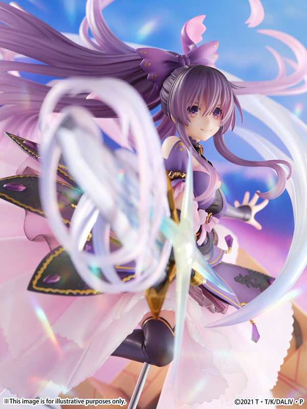 PREORDINE 09/2025 Date A Live IV SHIBUYA SCRAMBLE FIGURE Tohka Yatogami Princess Amethyst Dress Ver. 32 cm Statue 1/6 (PREORDINE NON CANCELLABILE)
