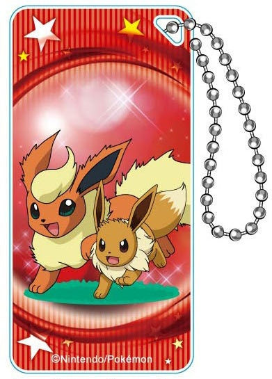 IN STOCK Pokemon: Domiterior Keychain (Eevee & Flareon)