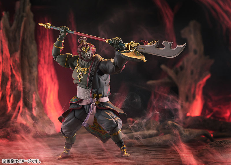 PREORDINE+ 09/2025 The Legend of Zelda Tears of the Kingdom Figma Action Figure Ganondorf Tears of the Kingdom Ver. 19 cm