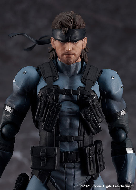 PREORDINE+ 01/2026 Metal Gear Solid 2: Sons of Liberty Figma Action Figure Solid Snake MGS2 Ver. Updated Edition 16 cm