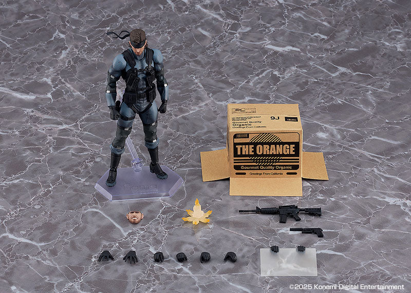 PREORDINE+ 01/2026 Metal Gear Solid 2: Sons of Liberty Figma Action Figure Solid Snake MGS2 Ver. Updated Edition 16 cm