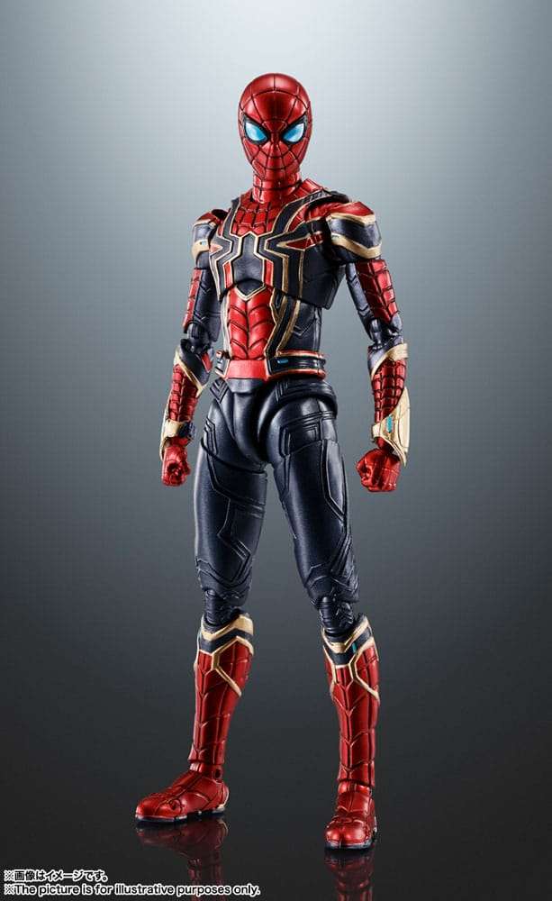 PREORDINE+ CHIUSO 07/2025 Spider-Man No Way Home Iron Spider Shf Reissue (C)