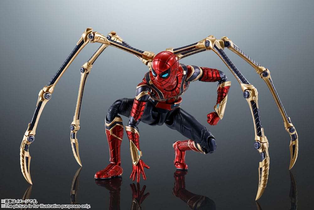 PREORDINE+ CHIUSO 07/2025 Spider-Man No Way Home Iron Spider Shf Reissue (C)
