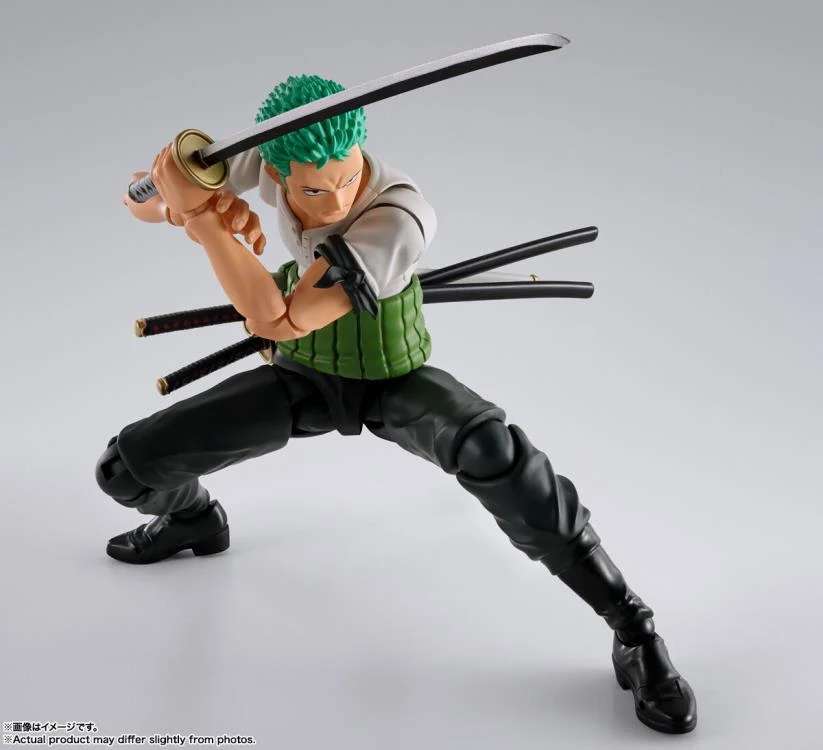 PREORDINE+ CHIUSO 05/2025 One Piece Roronoa Zoro Romance Dawn Sh FIguarts