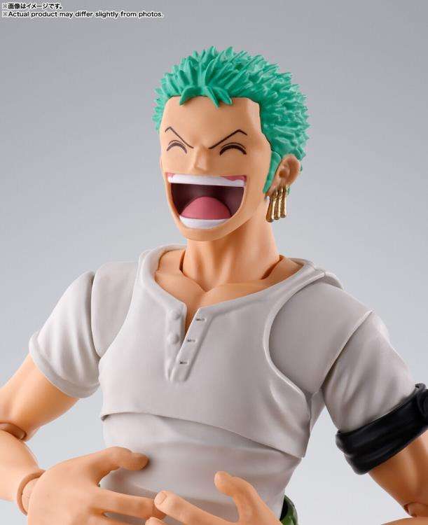 PREORDINE+ CHIUSO 05/2025 One Piece Roronoa Zoro Romance Dawn Sh FIguarts