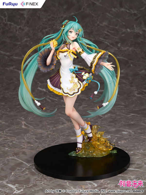 PREORDINE 01/2026 Hatsune Miku F:NEX Hatsune Miku Mid-Autumn Festival Ver. 27 cm Statue 1/7 (PREORDINE NON CANCELLABILE)