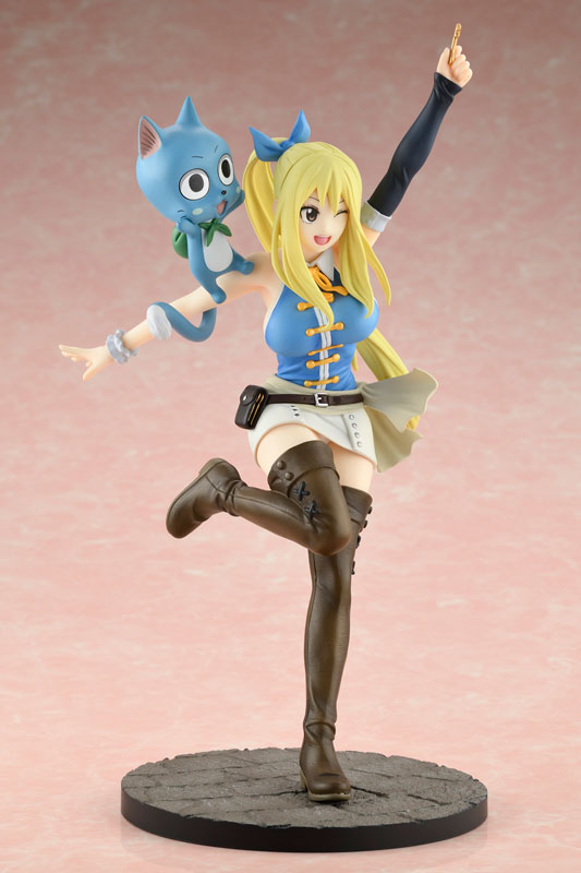 PREORDINE+ 07/2025 Fairy Tail Statue 1/8 Lucy Heartfilia Wink Ver. 23 cm