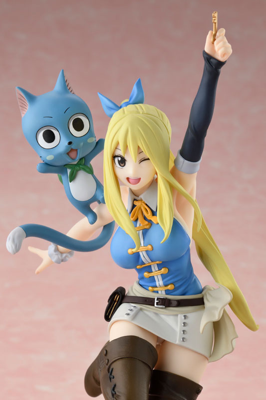 PREORDINE+ 07/2025 Fairy Tail Statue 1/8 Lucy Heartfilia Wink Ver. 23 cm