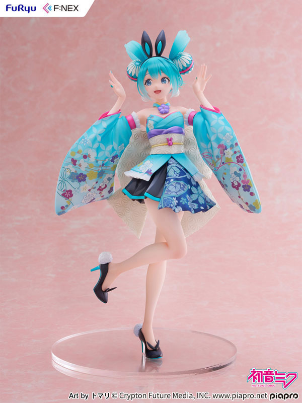 PREORDINE 01/2026 Hatsune Miku F:NEX Hatsune Miku Wa-bunny 27 cm Statue 1/7 (PREORDINE NON CANCELLABILE)