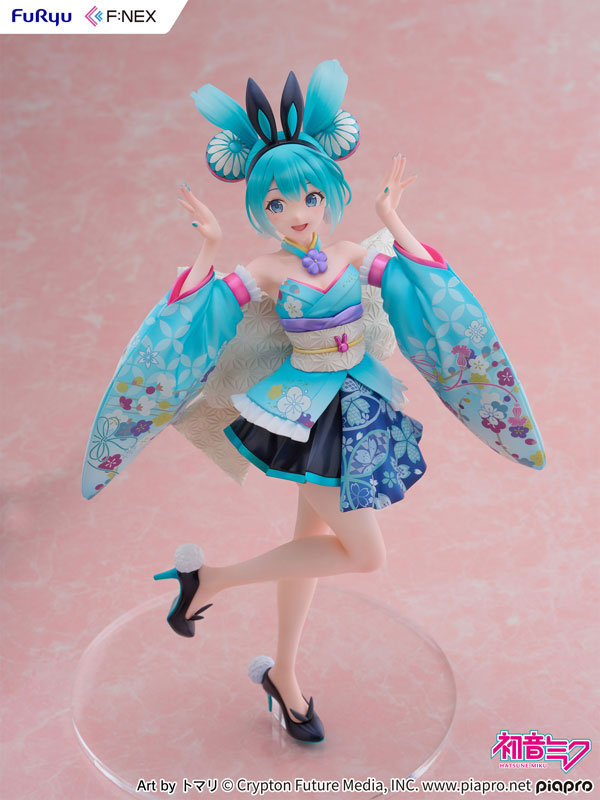 PREORDINE 01/2026 Hatsune Miku F:NEX Hatsune Miku Wa-bunny 27 cm Statue 1/7 (PREORDINE NON CANCELLABILE)
