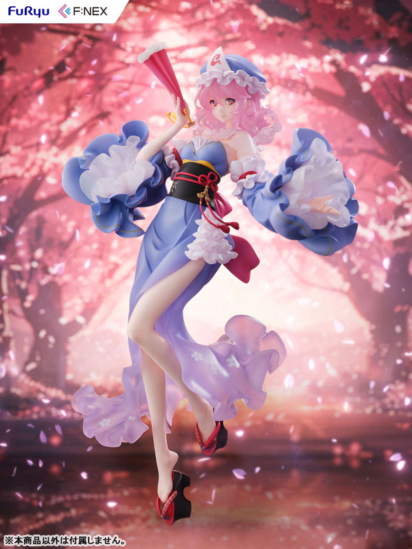 PREORDINE 09/2025 Touhou Project Yuyuko Saigyouji illustration by Ideolo 30 cm Statue 1/6 (PREORDINE NON CANCELLABILE)