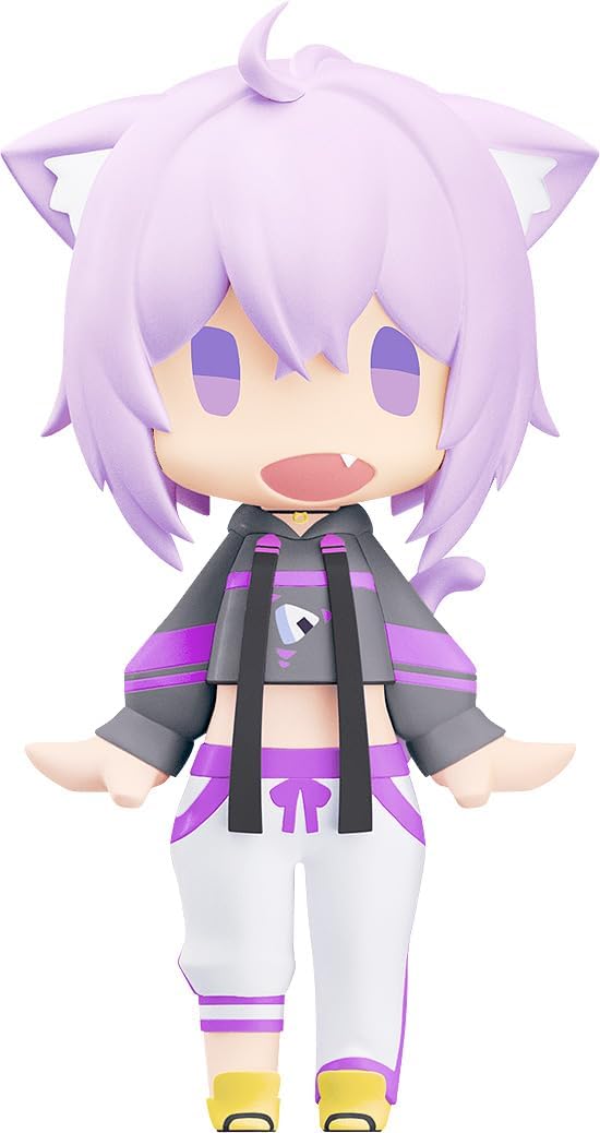 PREORDINE ESAURITO Hololive Production HELLO! GOOD SMILE Action Figure Nekomata Okayu 10 cm