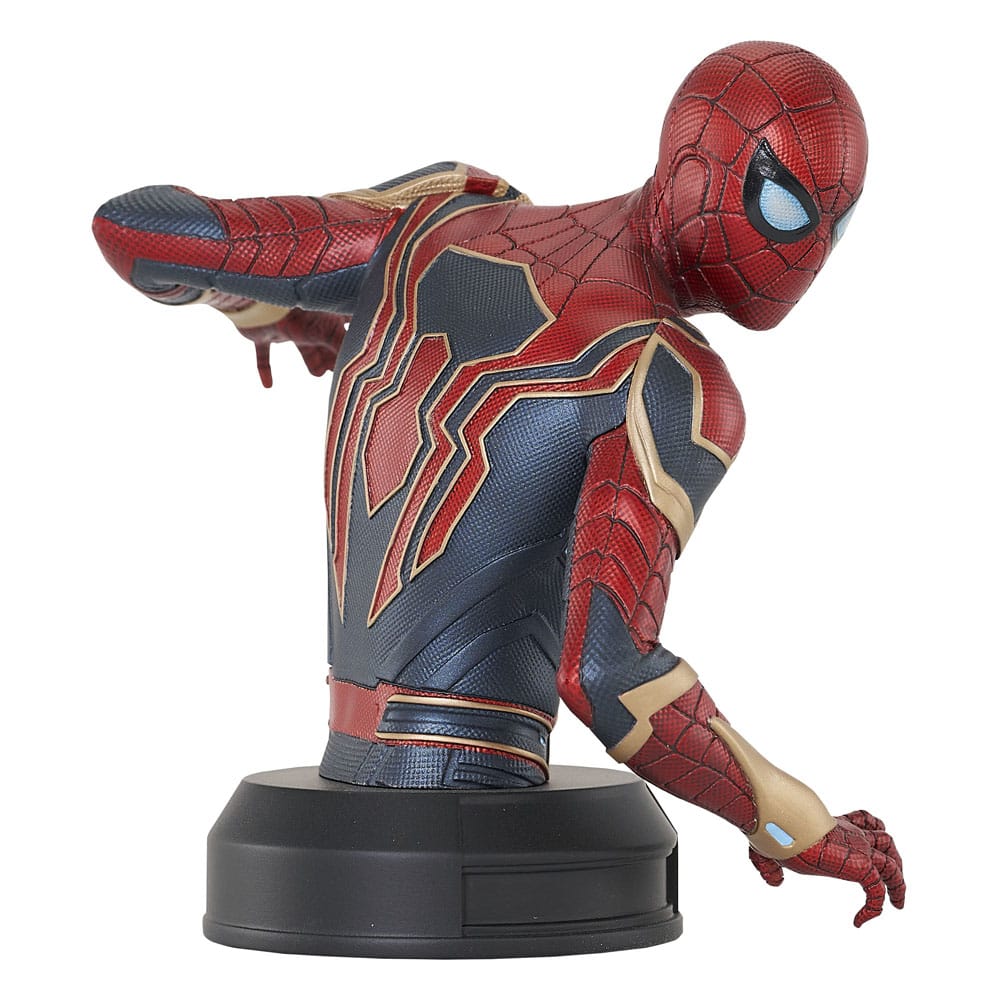 PREORDINE 06/2025 Avengers: Infinity War Bust 1/6 Iron Spider-Man 15 cm (PREORDINE NON CANCELLABILE)