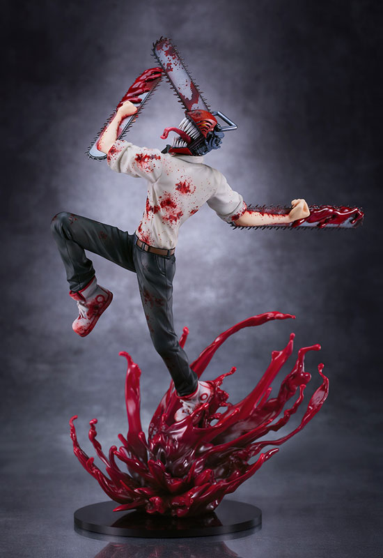 PREORDINE+ 11/2025 Chainsaw Man Statue 1/7 Chainsaw Man 30 cm