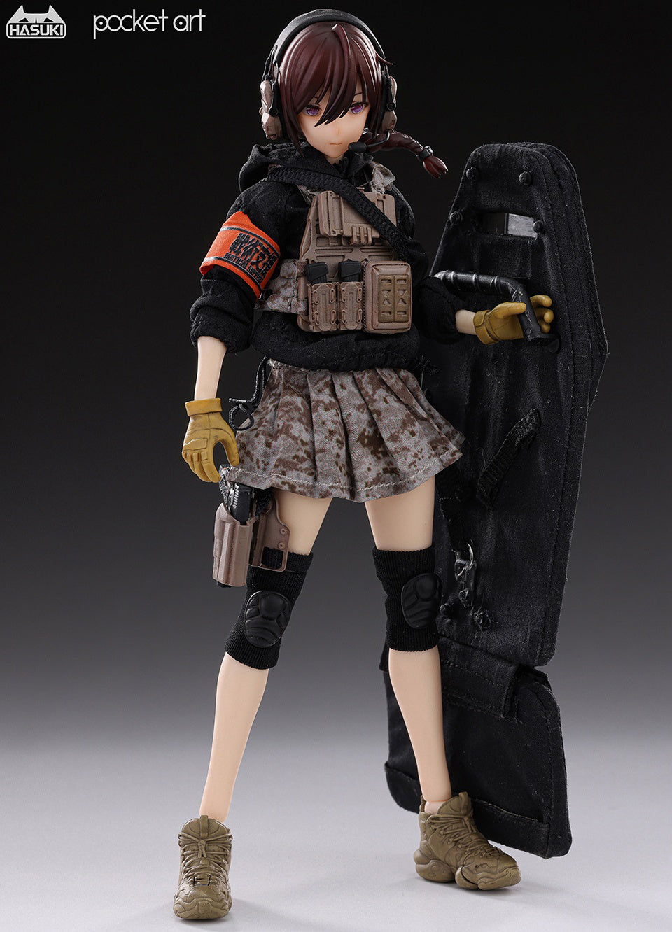 PREORDINE ESAURITO pocket art Series PA004 Guradian Rei Uzuki 1/12 Model Action Figure