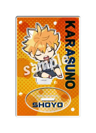 PREORDINE ESAURITO KataZun Haikyuu!! Acrylic Stand Shoyo Hinata 6.5 cm