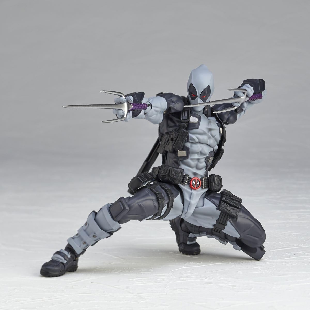 PREORDINE+ 07/2025 Revoltech Amazing Yamaguchi Deadpool Ver.2.5 X-Force Color Edition Action Figure