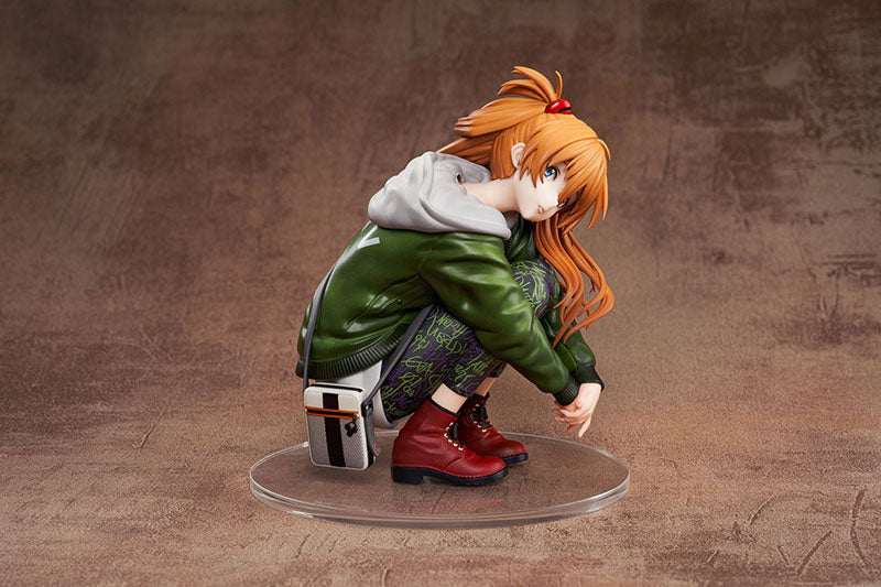 PREORDINE 01/2026 Neon Genesis Evangelion Shikinami Asuka Langley Ver. Part 3 Radio Eva 12 cm Statue 1/7 (PREORDINE NON CANCELLABILE)