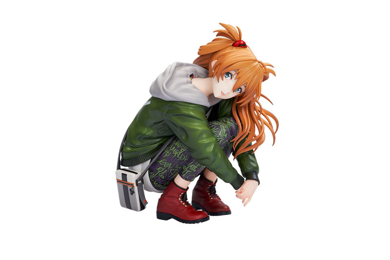 PREORDINE 01/2026 Neon Genesis Evangelion Shikinami Asuka Langley Ver. Part 3 Radio Eva 12 cm Statue 1/7 (PREORDINE NON CANCELLABILE)