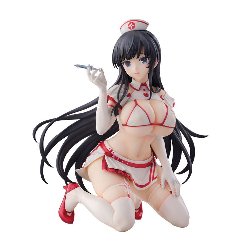 PREORDINE+ CHIUSO 06/2025 Shinobi Master Senran Kagura: New Link Ikaruga: Sexy Nurse Ver. 25 cm Statue 1/4