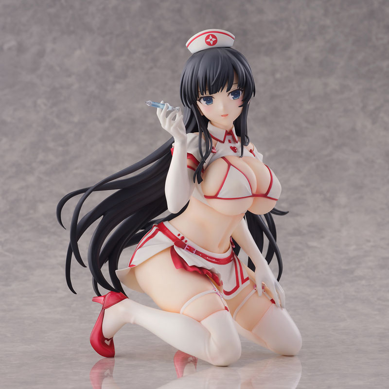 PREORDINE+ CHIUSO 06/2025 Shinobi Master Senran Kagura: New Link Ikaruga: Sexy Nurse Ver. 25 cm Statue 1/4