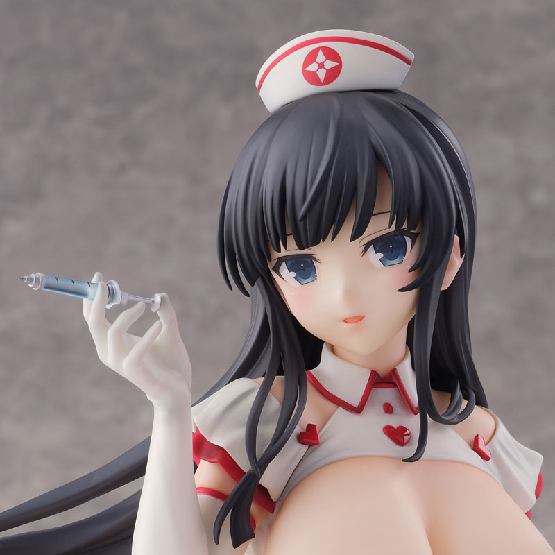 PREORDINE+ CHIUSO 06/2025 Shinobi Master Senran Kagura: New Link Ikaruga: Sexy Nurse Ver. 25 cm Statue 1/4